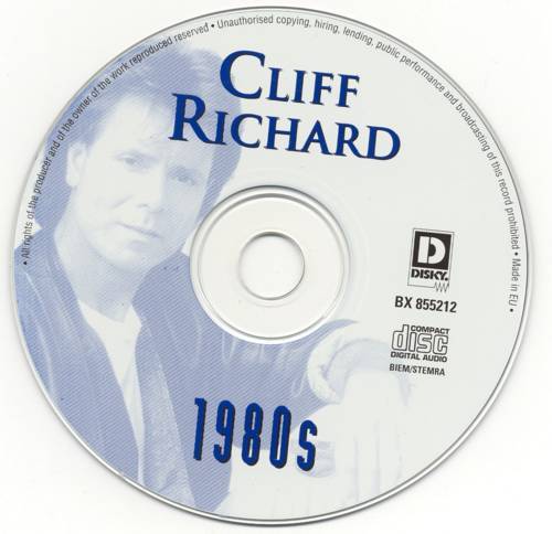 Cliff Richard 1980s : CD